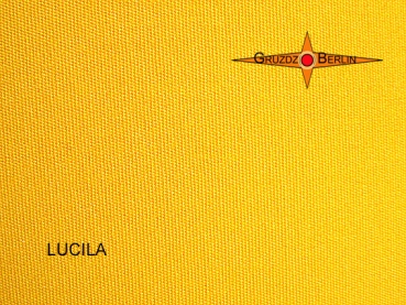 Grosse Loungeleuchte gelb LUCILA Ø60 cm Hängelampe mit Diffusor Sonnengelb