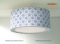 Preview: Vintage ceiling lamp HILLY Ø50 cm ceiling lamp with diffuser