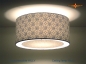 Preview: Vintage ceiling lamp HILLY Ø50 cm ceiling lamp with diffuser