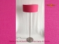 Preview: Pink Stehlampe ROSADA Stehleuchte aus pink farbenem Leinen
