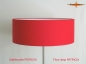 Preview: Rote Stehlampe PATRICIA Stehleuchte aus rotem Leinen