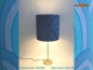 Preview: Blue Vintage table lamp UNDINE and table lamp in Panton style