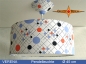 Preview: Lamp VERENA Ø 45 cm, pendant lamp with light edge and canopy, 70s