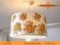 Preview: Vintage Lampe LUISA Ø45 cm mit Lichtrand Diffusor