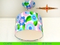 Preview: Vintage lamp CLARA Ø30 cm pendant lamp with diffuser prilflowers