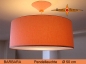 Preview: Pendant lamp salmon BARBARA Ø 50 cm loungelamp with diffuser