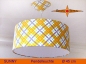 Preview: Hanging  vintage lampSUNNY Ø 45 cm pendant lamp with diffuser  in sunny yellow
