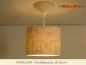 Preview: Hanging lamp out of linen PENELOPE d 30 cm with diffuser