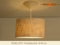 Preview: Hanging lamp out of linen PENELOPE d 40 cm with diffuser