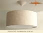 Preview: Pendelleuchte mit Diffusor PENELOPE D 45 cm Naturleinen