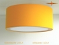 Preview: Gelbe Deckenleuchte LUCILA Ø60 cm Deckenlampe mit Diffusor