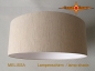 Preview: Lampshade linen MELISSA Ø45 cm Country style lamp