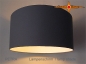 Preview: Lampenschirm PETRA Ø 30 cm Stein Grau Twill