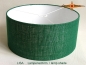 Mobile Preview: Grüner Lampenschirm aus Jute LISA Ø 45 cm