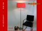 Preview: Red floor lamp with flowers and polkadots ULLA
