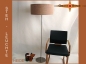 Preview: Jute floor lamp HEIDE Floor lamp natural jute