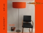 Preview: Floor lamp WILMA h 155 cm orange jute lamp