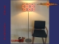 Preview: Vintage Stehlampe CORNELIA Stehleuchte Prilblumen