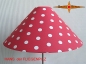 Preview: Floor lamp TOADSTOOL HANS h 155 cm dots red white