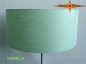 Mobile Preview: Tischlampe mint grün ISABELLA Tischleuchte Damast