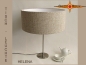 Preview: Linen table lamp HELENA Table lamp Country style