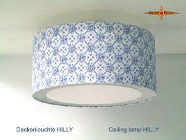 Vintage ceiling lamp HILLY Ø40 cm ceiling lamp with diffuser