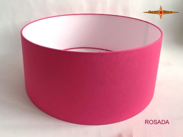 Pink Lampenschirm ROSADA Ø40 cm aus Leinen