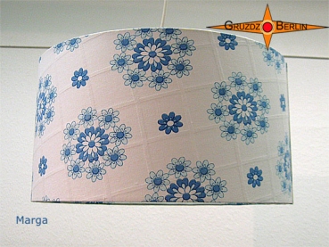 Lampenschirm Vintage MARGA Ø35 cm Retrodesign Prilblumen 70er