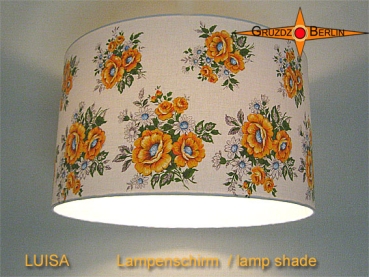 Vintage Lampenschirm Retro LUISA Ø45 cm Retrodesign Lampe