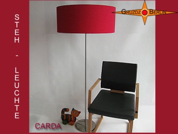 Stehlampe bordo CARDA Bordeaux Stehleuchte