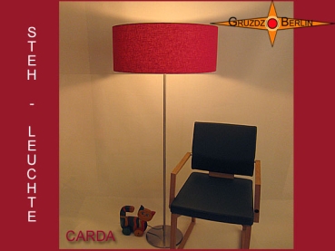 Stehlampe bordo CARDA Bordeaux Stehleuchte