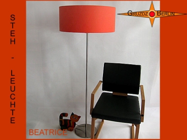 Stehleuchte BEATRICE Stehlampe Orange