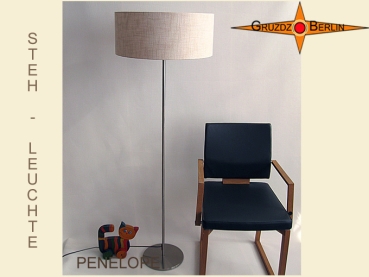 Floorlamp natural linen PENELOPE