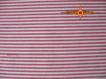 Leuchte SAMMY Ø 45 cm Pendellampe geringelt Rot mit Diffusor