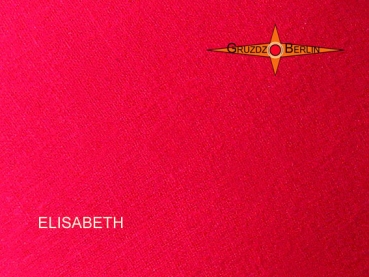 Rote Tischleuchte ELISABETH Tischlampe Seide Bourette Rot