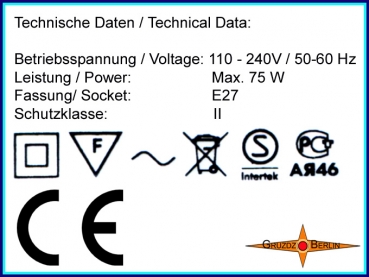 Rote Tischlampe LIA rote Tischleuchte mit Blütenmuster