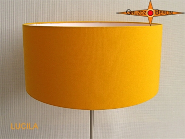 Yellow table lamp LUCILA Sun yellow table lamp