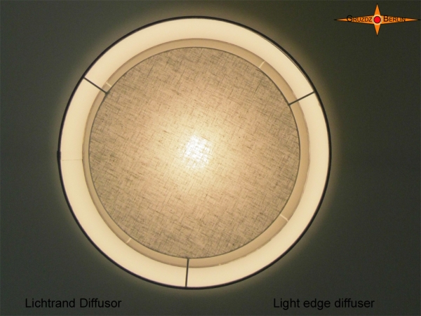 Diffuser Ø 50 cm with light edge for lamp shades