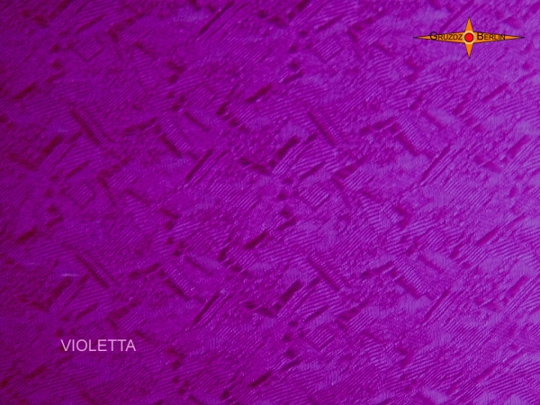 Lila Deckenleuchte VIOLETTA Ø 60 cm Deckenlampe aus edler Seide mit Diffusor