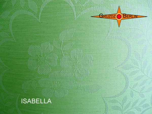Lampenschirm grün ISABELLA Ø45 cm Damast mint grün Lampe