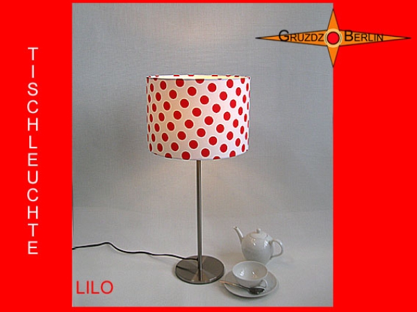 Table-lamp-LILO---30-cm-dots-in-red-white