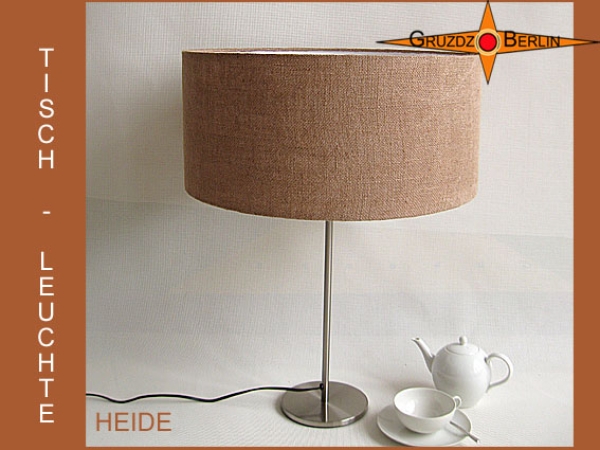 Table lamp jute HEIDE table lamp natural color